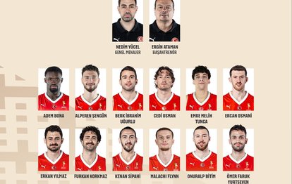 A Milli Erkek Basketbol Takımı'nın Bosna Hersek ve İsviçre maçlarının aday kadrosu açıklandı